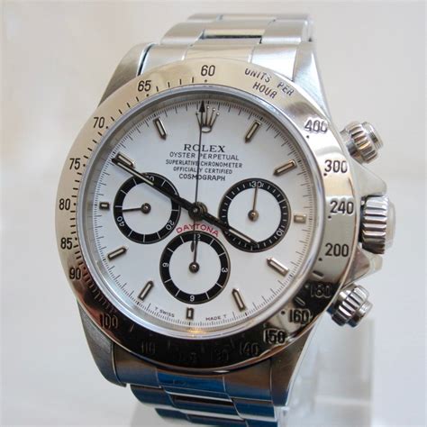 Rolex Daytona Zenith Ref. 16520 Acciaio, 40 mm. Scatola e for .